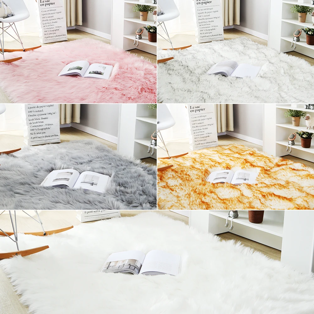 Толстые ковры для гостиной современный плюшевый ковер Детский спальни окна