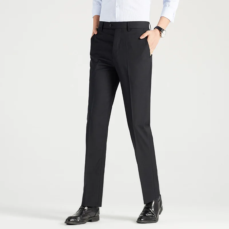 2021 Men's Four Seasons New Casual Suit Pants Youth Business Suit Fashion Suit Pants