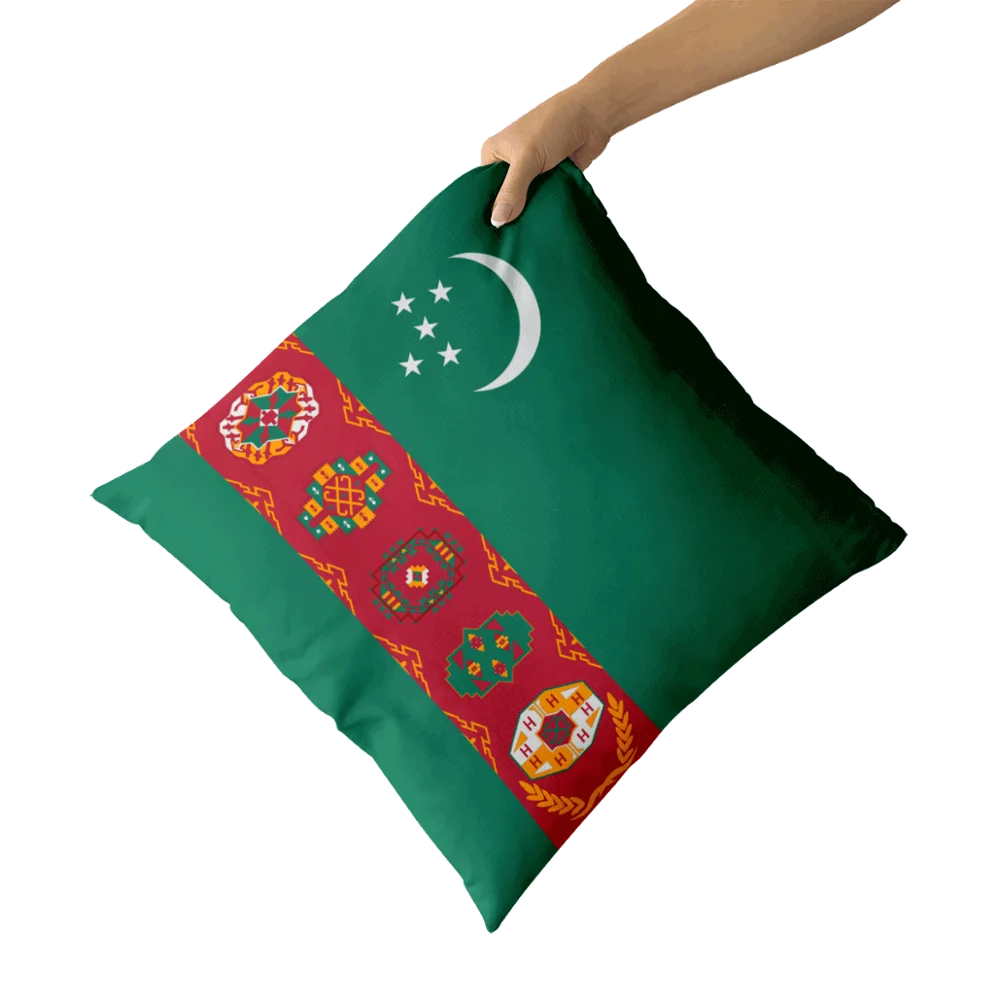 Туркеменская декоративная наволочка для дивана комнатный холщовый чехол