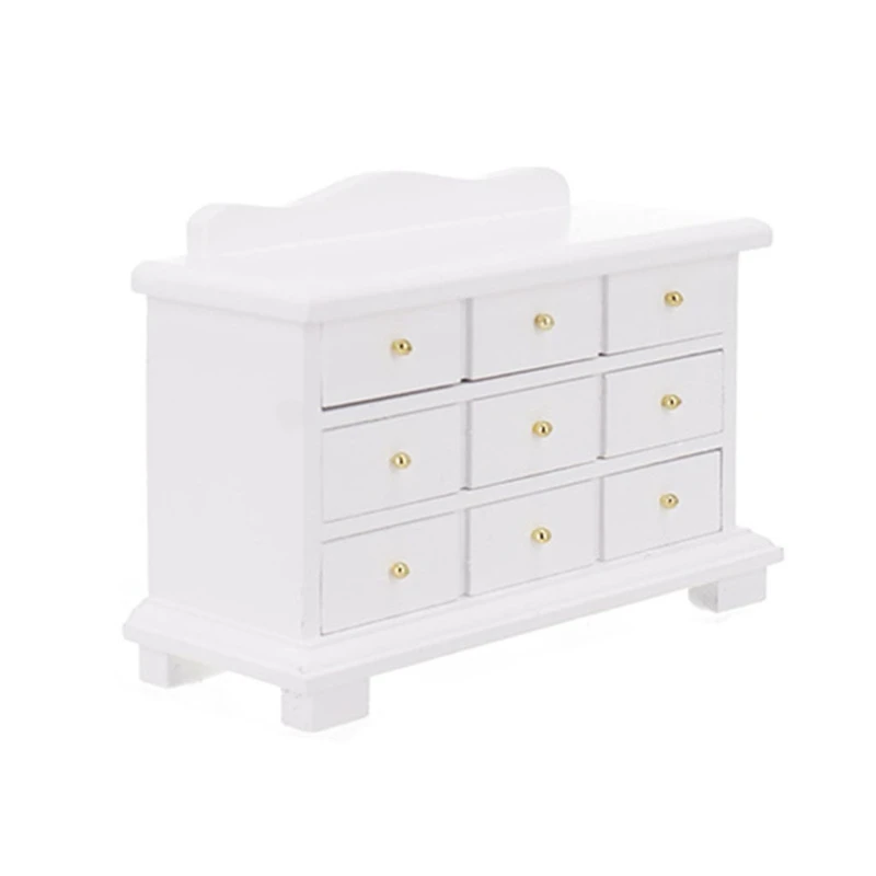 

1Set Simulation Dollhouse Accessories Furniture Toy Pretend Playing Interactive Set Furniture Accessories Model Cabinet