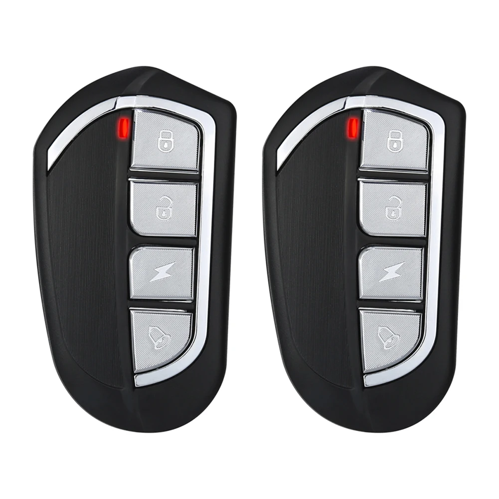 

AK-K200702 315/433MHz Copy Remote Control 4 Keys Chrome-plated Button Gate Door Opener Duplicator Clone Code Key