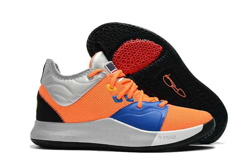 Баскетбольные кроссовки Pauls Georges PG 3 S PALMDALES III P. GEORGES Звездные синие оранжевые