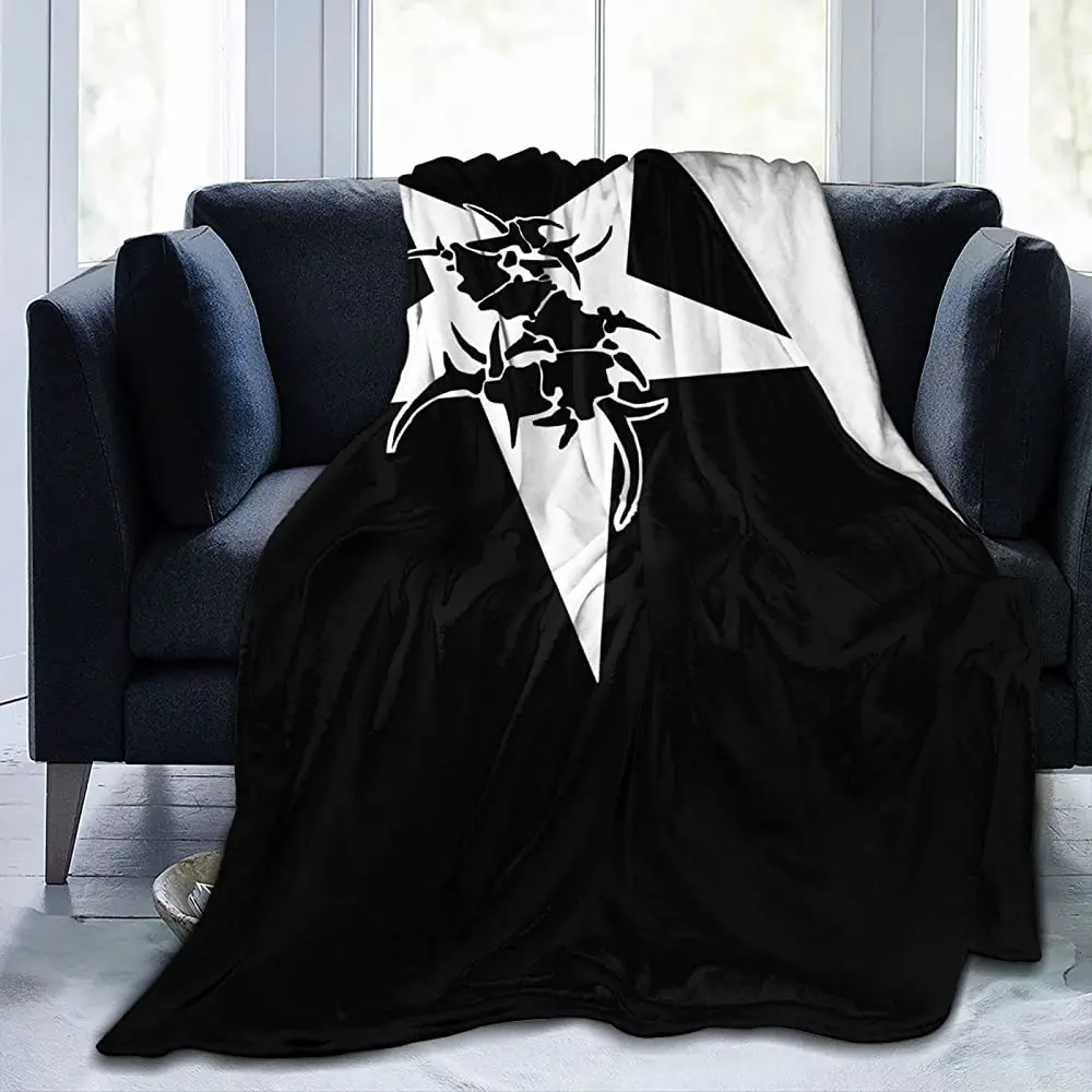 

Sepultura Throw Blanket Super Soft Lightweight Flannel Fleece Blankets for Bed Couch Sofa Decoration 60"X50"
