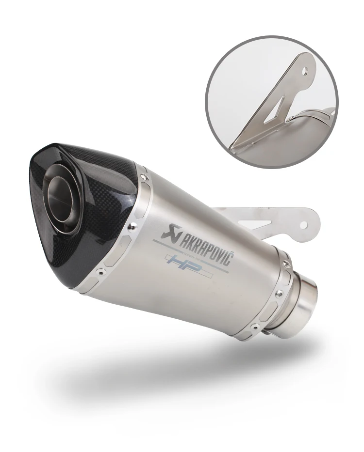 60 мм/65 мм Akrapovic S1000 S1000RR модифицированный глушитель съемный S1000 модифицированный Скорпион выхлопной pi