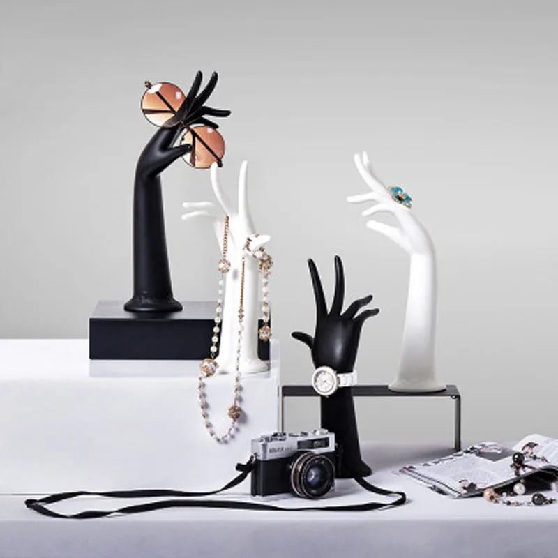 1 шт. женский манекен руки Дисплей для женщин Орхидея палец очки браслеты