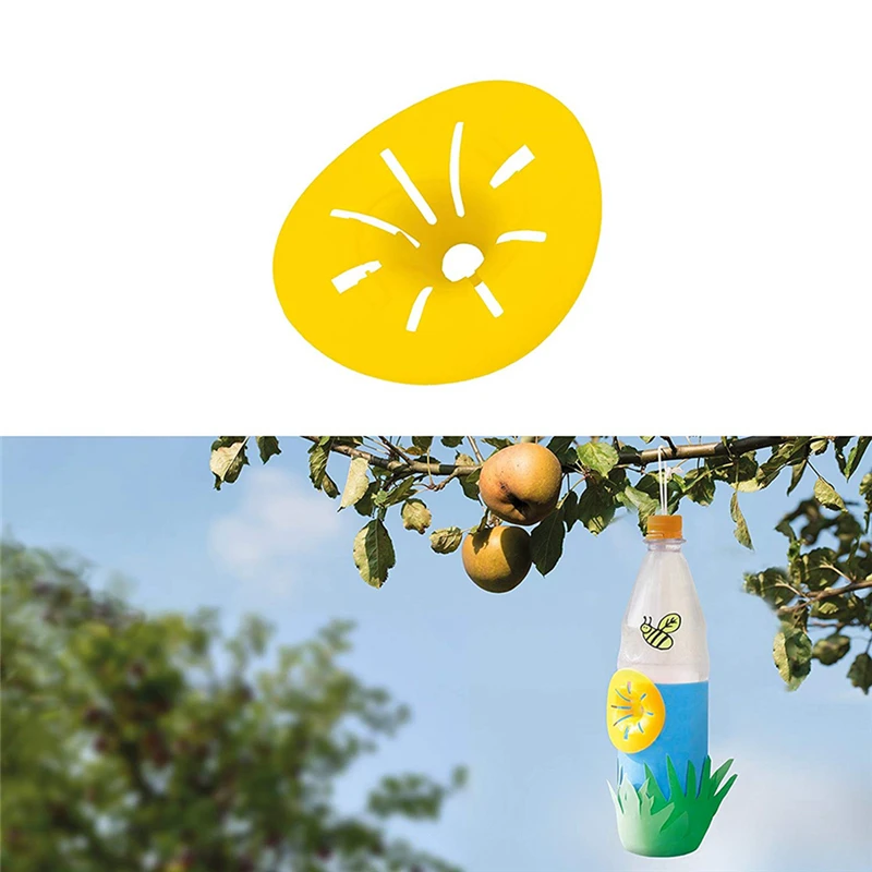 

Flower Shaped Bee Catcher Garden Home Killer Mini Flying Wasp Trap Reusable Practical Outdoor Pest Control Non-toxic