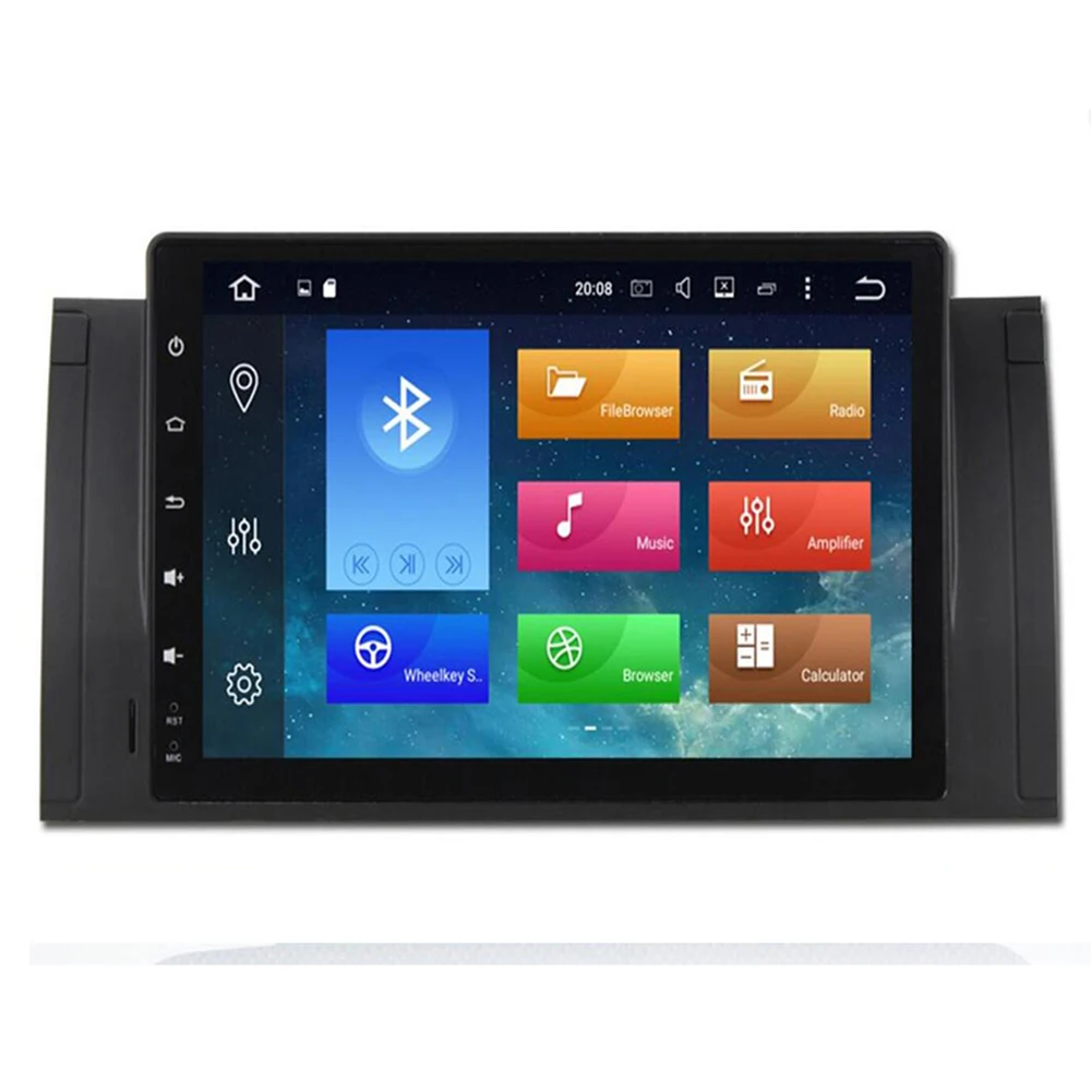 9 дюймов Android 10 в тире автомобильный стерео dvd-плеер для BMW 5 серии E39 E53 M5 с Радио BT Wifi