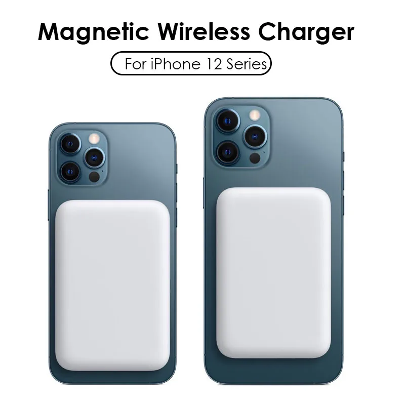 2021 new 11 magnetic portable wireless power bank mobile phone external battery for iphone12 13 pro promax mini powerbank free global shipping