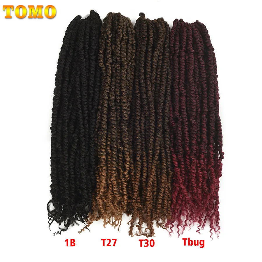 Томо мягкие страсти твист вязание крючком волос фотоволосы Омбре блонд