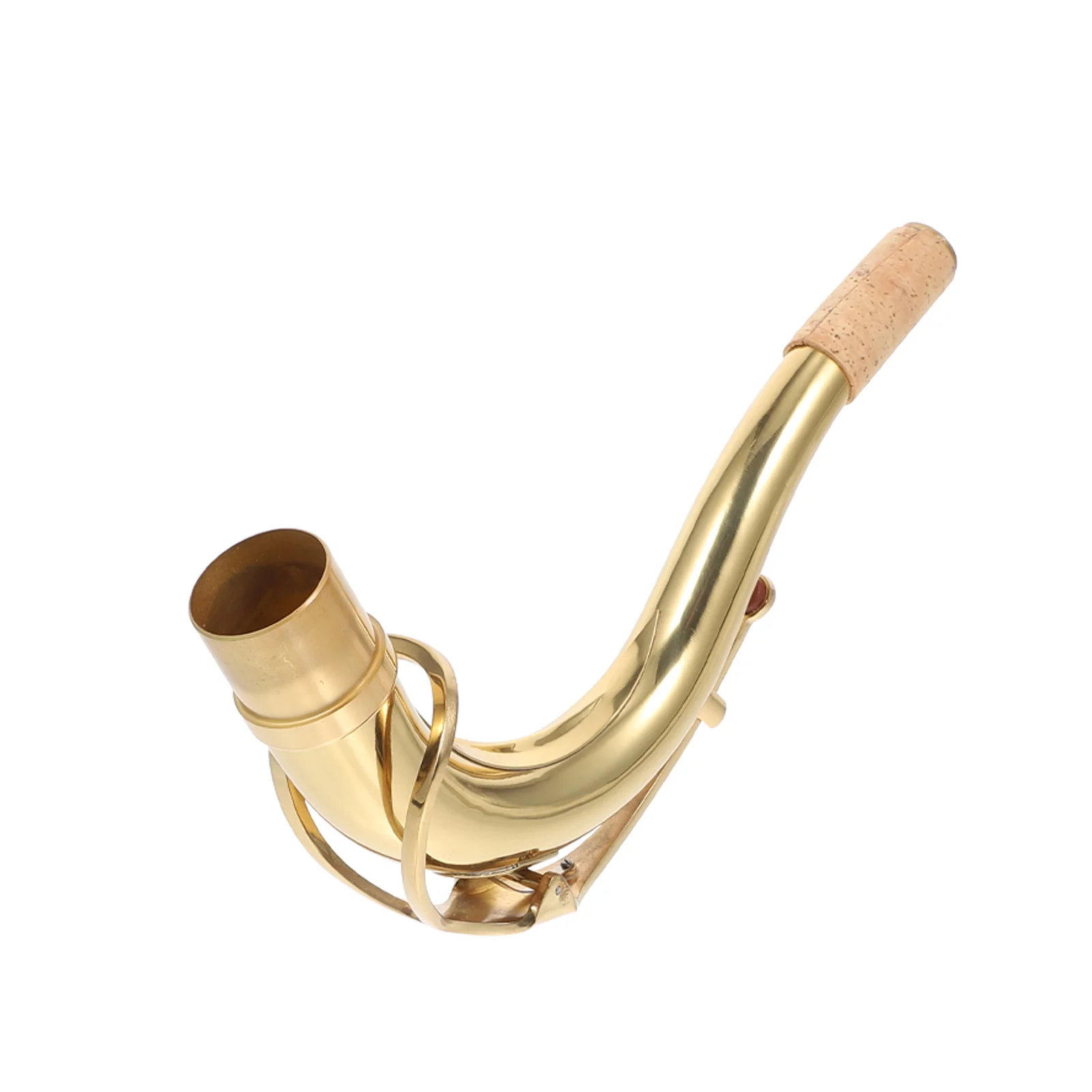 

1 шт. профессиональный саксофон с изогнутой шеей, латунный налокотник (золотистый)