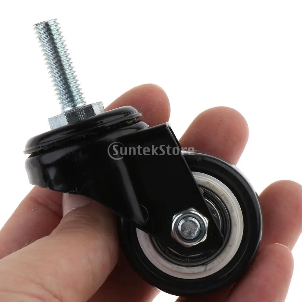 1 5 дюйма сверхмощное колесо полиуретановые поворотные ролики с верхней