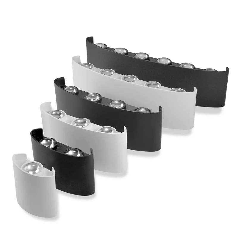 Светодиодный настенный светильник уличное водонепроницаемое алюминиевое