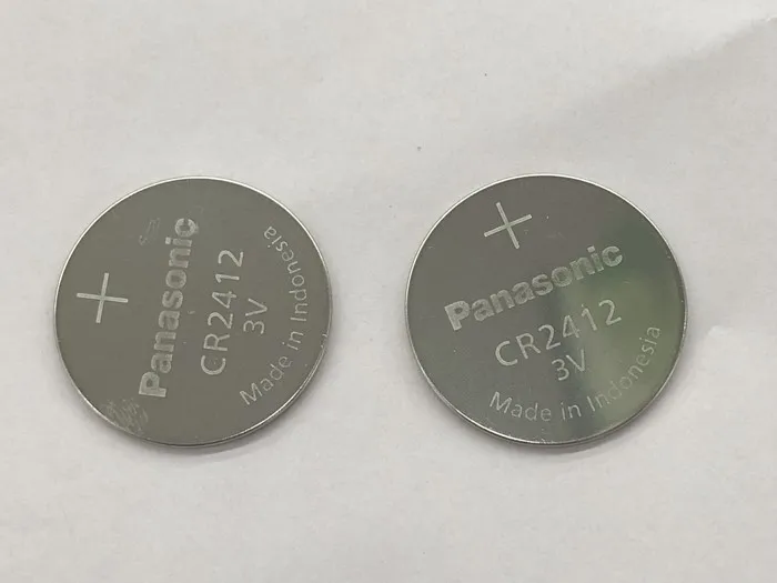 20 шт./лот новый оригинальный аккумулятор для Panasonic CR2412 кнопочные часы монет Swatch