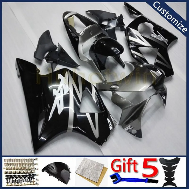 

motorcycle fairing For CBR954RR 2002-2003 CBR 954 RR 02 03 motorcycle plastic cover black silver