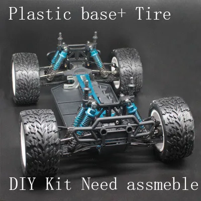 Hsp 1/10 Rc Big Foot Truck 94111Pro Kit Version Brushless Professional Off-Road Crawler Electric Chassis Frame Base | Игрушки и хобби