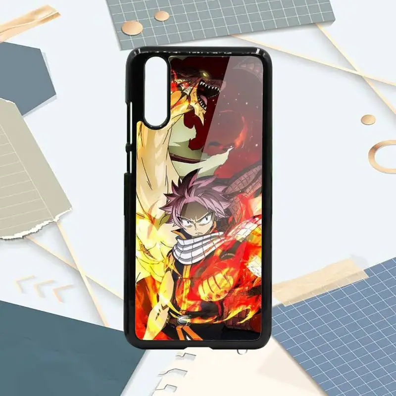 

Japan anime fairy tail Phone Case PC For Samsung galaxy S note 8 9 20 10 e lite2019 plus pro ultra