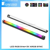 jonsbo rgb pc case led strip light bar 5v argb symphony for computer chassis decoration magnetic base 36cm length