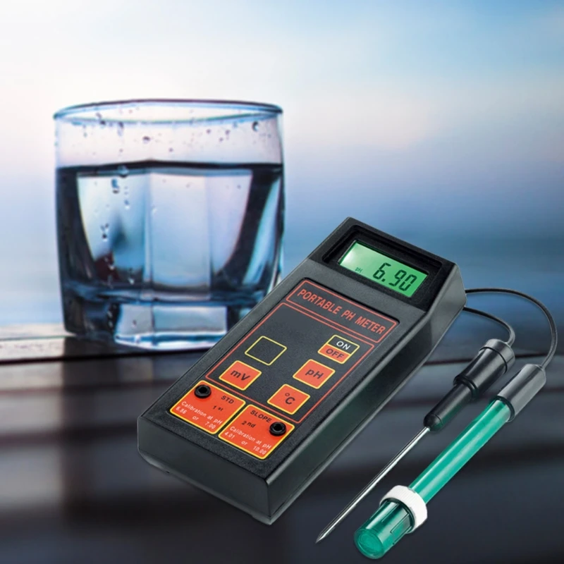 

3in1 pH ORP Temperature Water Quality Tester with pH & ORP Electrodes Temp Probe