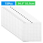 15 шт., сменный коврик для резки, прозрачный клейкий коврик из полипропилена, 12 дюймов