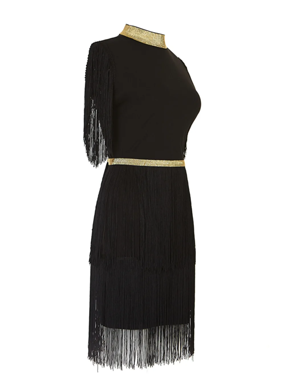 Женское мини-платье-карандаш с кисточками вечерние платья для женщин | Женская