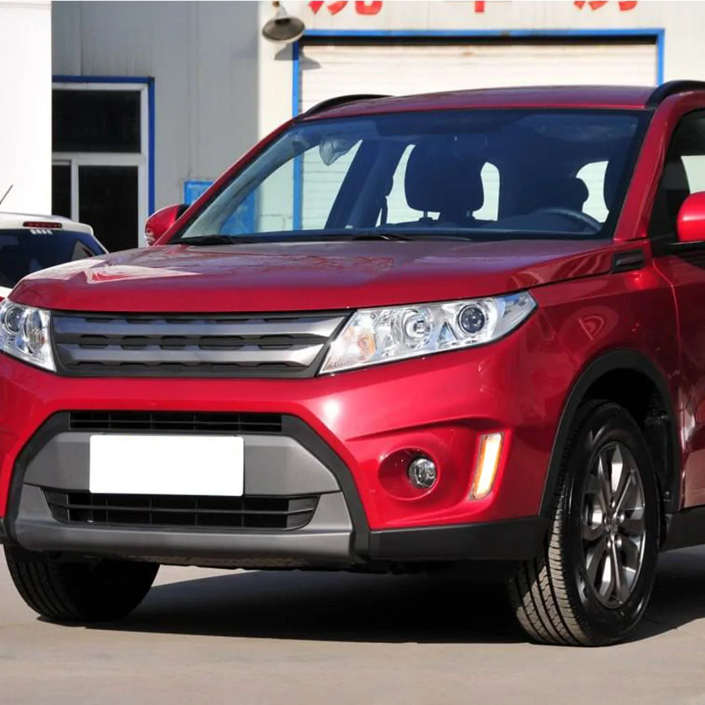 2 шт. Автомобильные светодиодные дневные ходовые огни для Suzuki Vitara 2015-2020