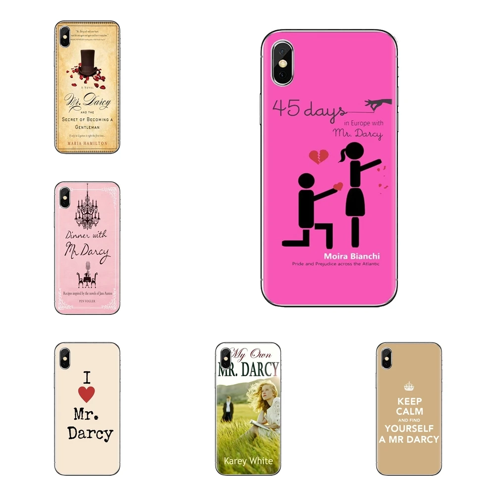 Мистер Дарси с символическим узорным прозрачный мягкий чехол для samsung Galaxy S3 S4 S5