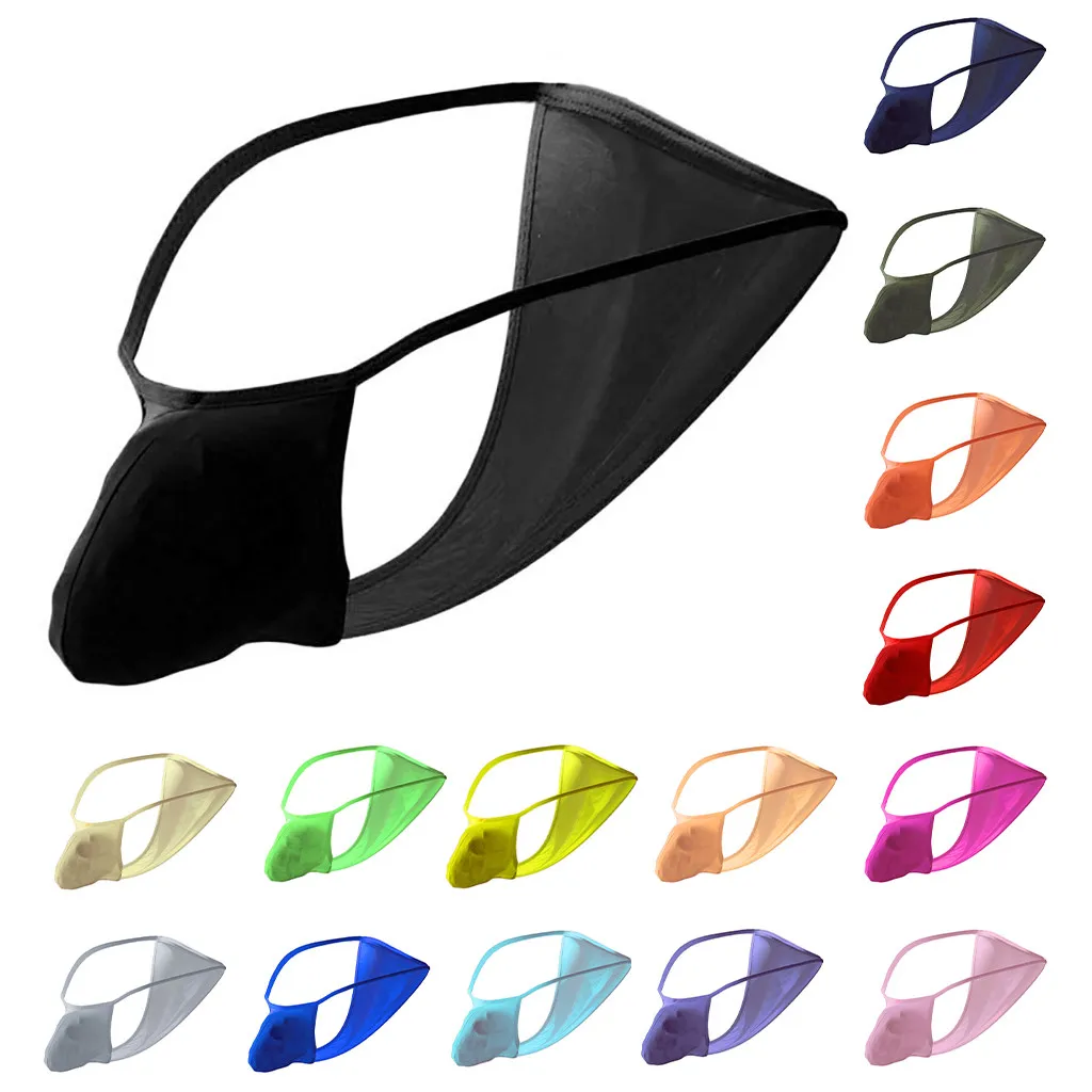 

Sexy Underwear Men Briefs Mesh Underpants Jockstrap Gay Men Briefs Cuecas Man Bikini Gay Underwear Srting Low Wasit cueca