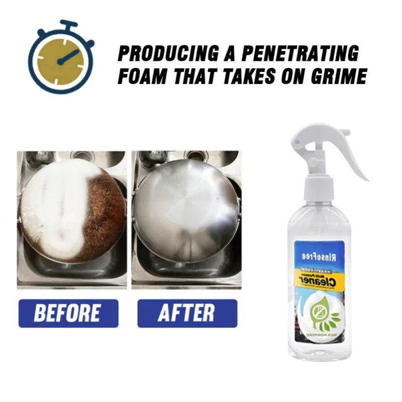 100ML Cleaner Spray for Kitchen Carpet Washroom Wall Stainless Steel Stain Bacteria Cleaning Solution All-purpose | Дом и сад