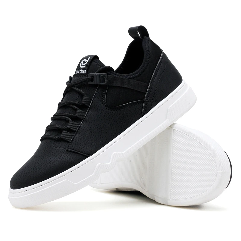 

Sneakers for Men -up Vulcanized Shoes Simple Round Toe Casual Shoes White Shoes Footwear Walkerpeak zapatillas