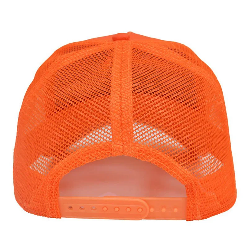 Оранжевая сетчатая Кепка с изображением Пантеры брендовая летняя бейсболка