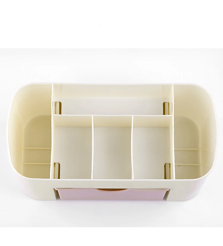 Простая коробка для хранения косметики ювелирных изделий с выдвижным ящиком