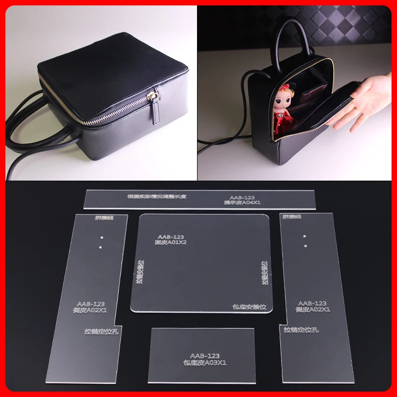 1 комплект DIY кожаная сумка с узором ручной работы кожаные товары Акриловая