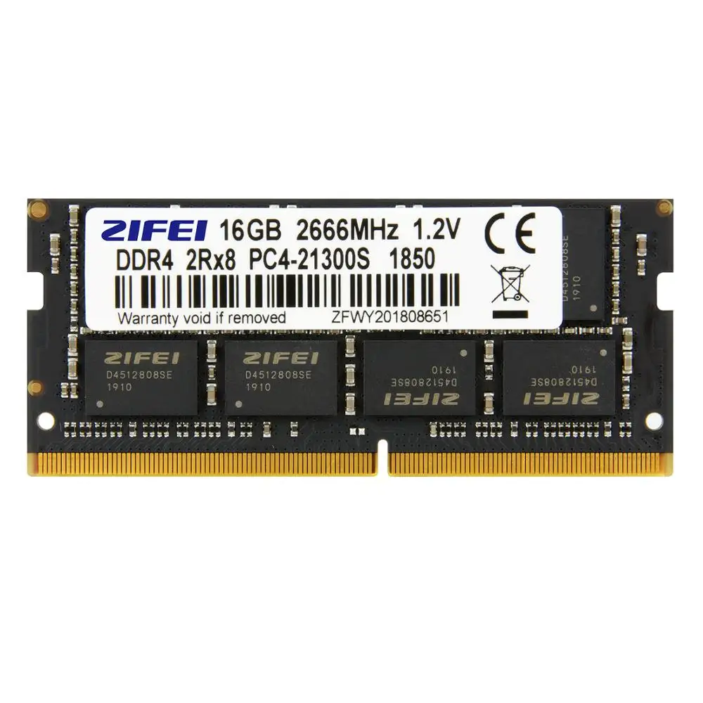 8 ГБ 16 32 DDR4 ОЗУ 2666/2400/2133 МГц 260PIN 1 2 в SODIMM память для ноутбука|Оперативная память| |