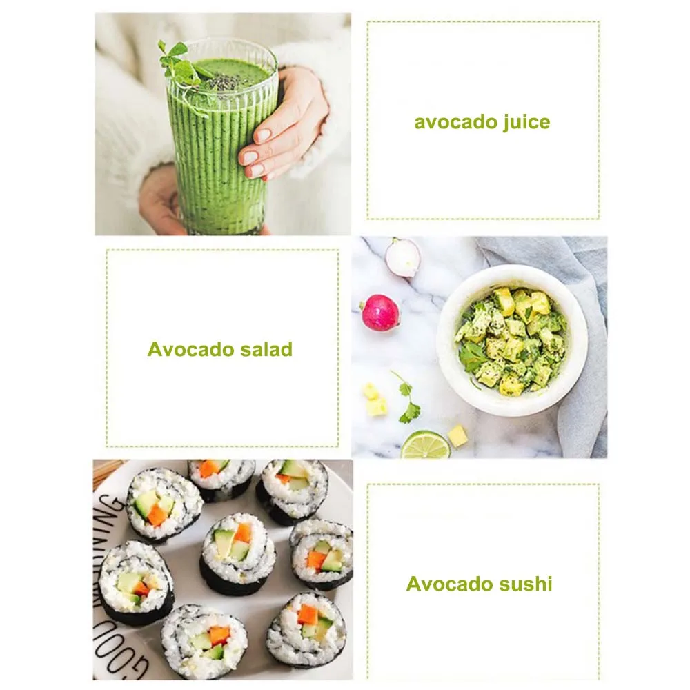 Большой нож из нержавеющей стали для резки фруктов авокадо разделители манго