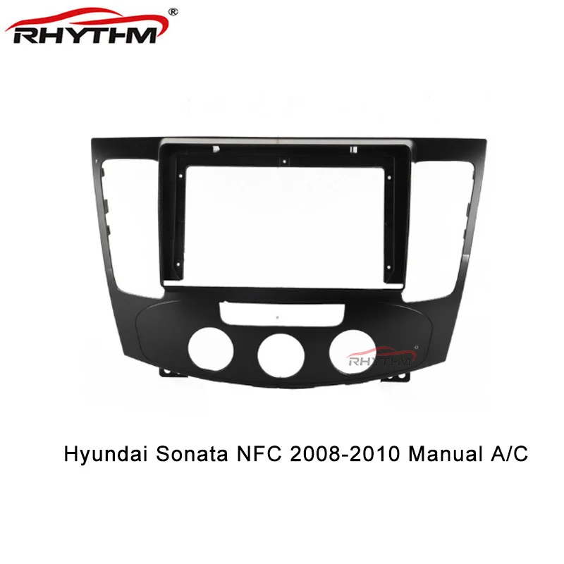 

Автомобильная панель для Hyundai Sonata NFC 2008-2010 инструкция/Авто A/C комплект приборной панели установка Facia автомобильный DVD рама радио Панель Накл...