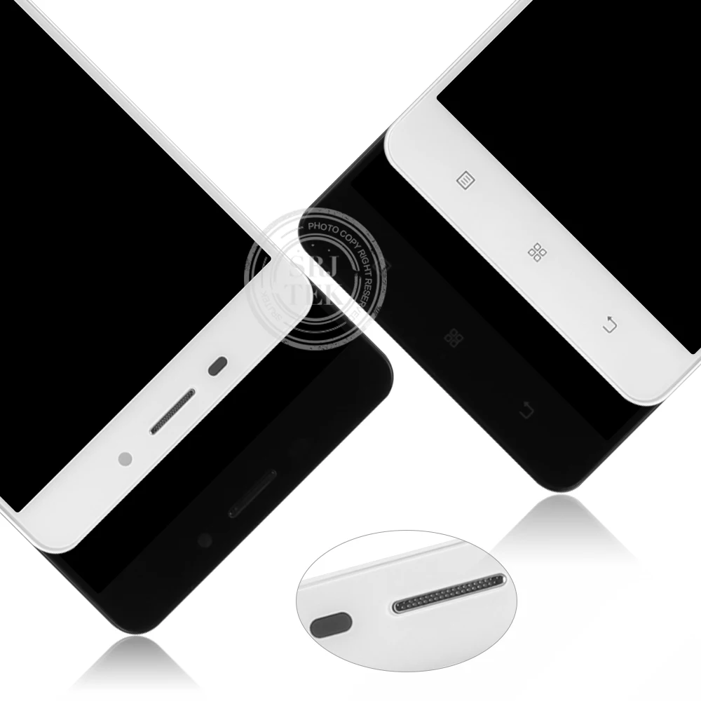 ЖК дисплей 5 дюйма для Lenovo A5600 A5860 с сенсорным экраном стеклянный сенсор Замена A 5600