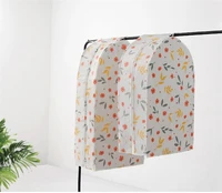 clothing hanging dust cover wardrobe hanging clothing bag garment dress clothes suit coat dust cover storage bag case organizer