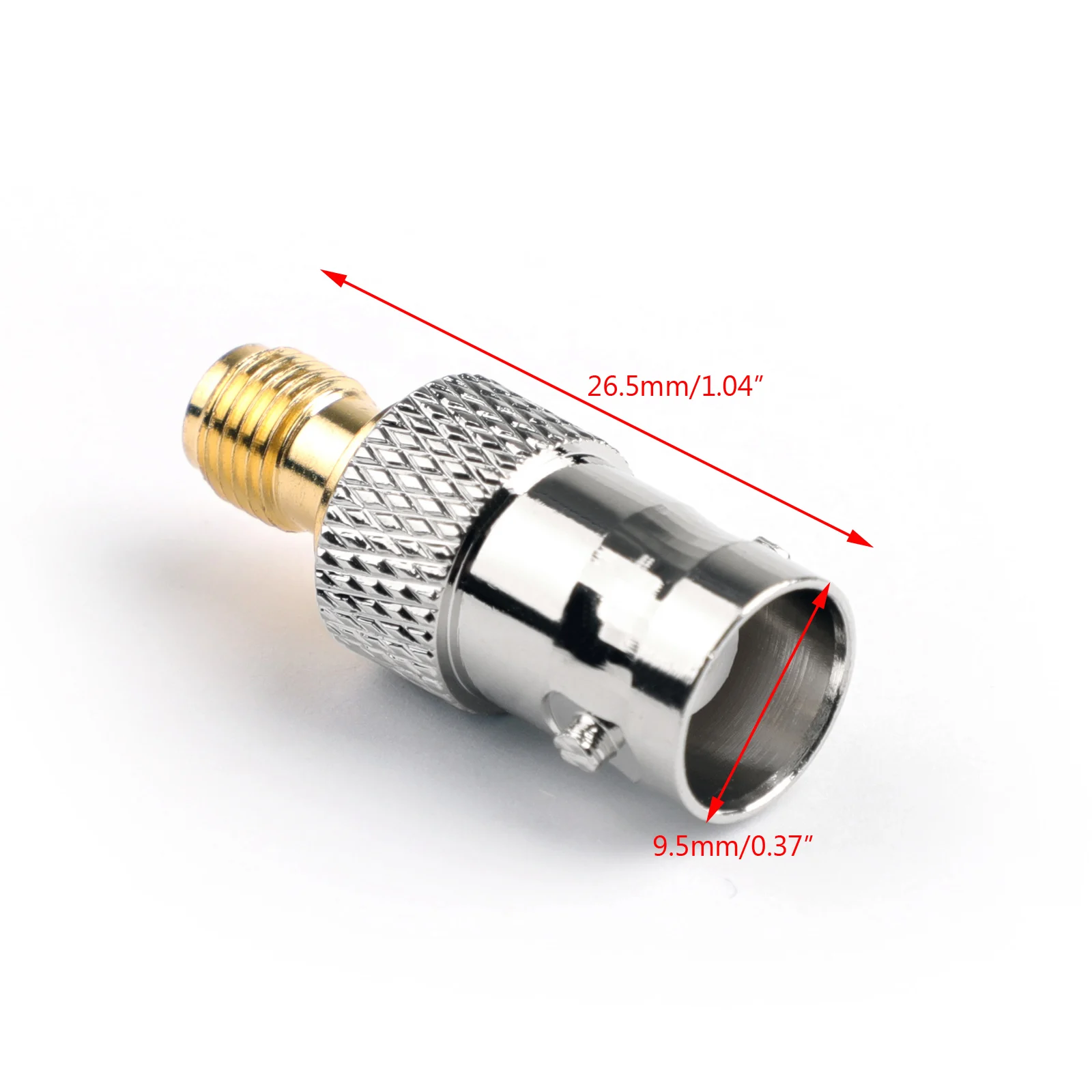 Artudatech 4 шт./10 шт. адаптер BNC Гнездовой разъем к гнезду SMA RF прямой F/F штекерные части