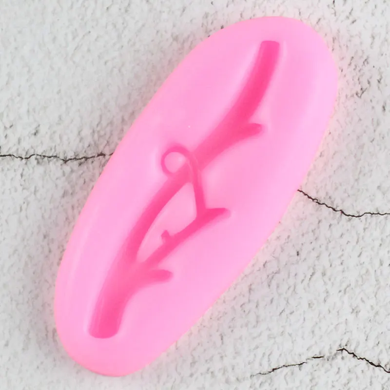 Силиконовые 3D формы в виде ветвей дерева сделай сам инструменты для украшения