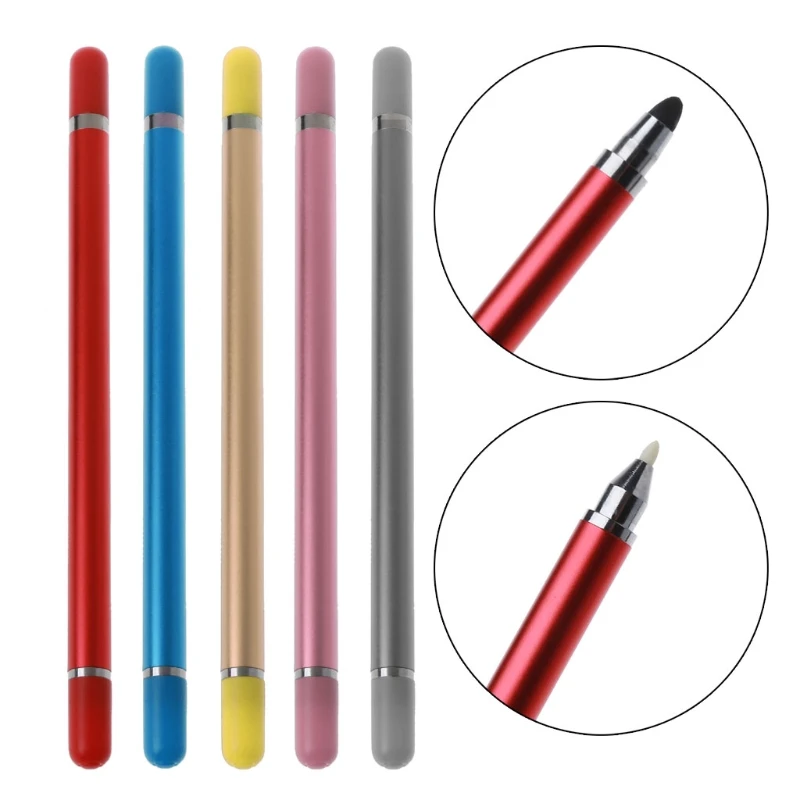 

2 in 1 Touch Screen Pen Stylus Capacitance Pen Disinfection Alcohol Pen Fiber Nib for Pad Phone All Mobile Phones Tablet