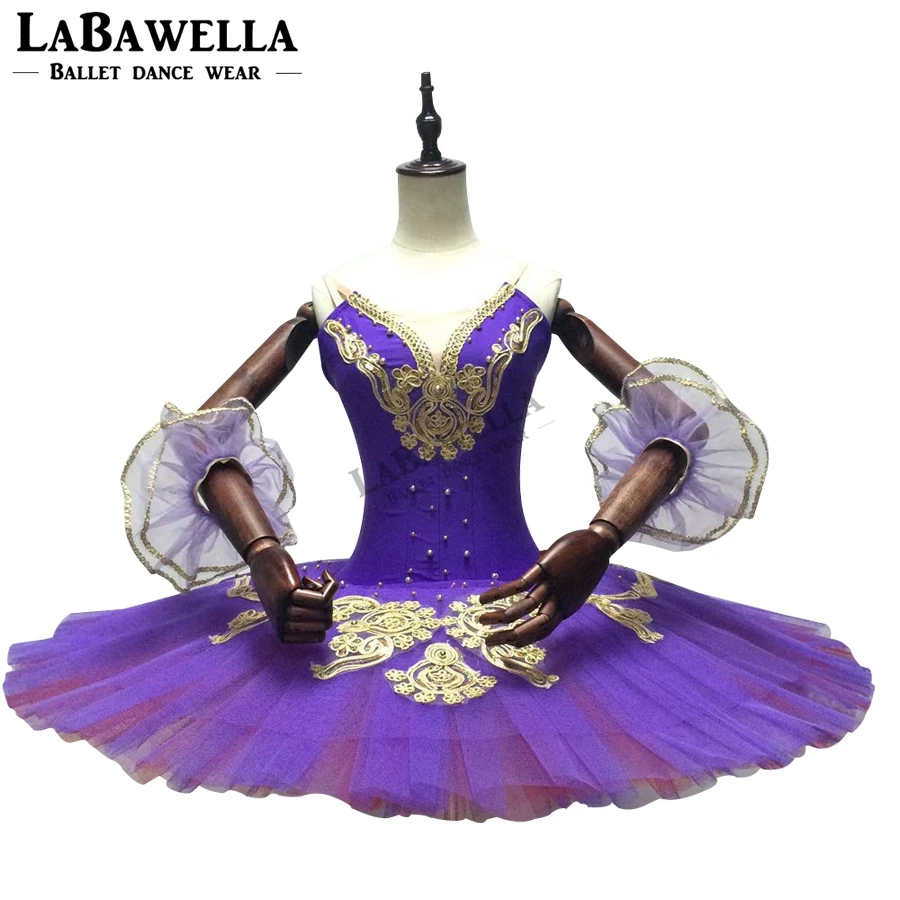Балетный костюм для гайкера классический балетный на заказ BT8965 Женская лиловая