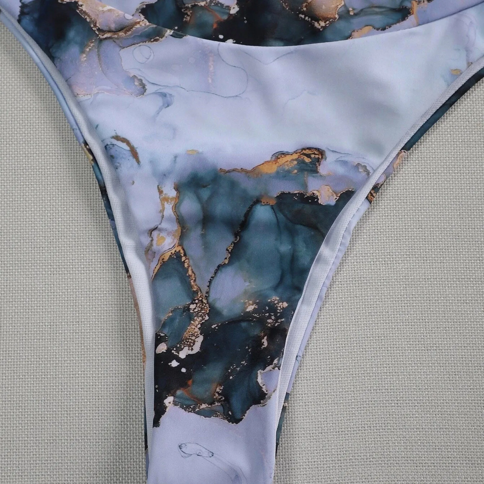 

Women Bikinis Swimsuit Sexy Striped Push Up High Cut Hight Waist Halter Swimwear Beach wear Bikini Set Two Piece Swimsuit #40