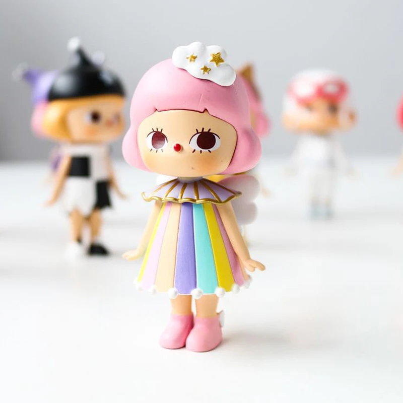 12 styles Blind-Box Mystery Unknown Box Random Doll Action Cute girl Child toy Mobile phone case decoration New Home decoration