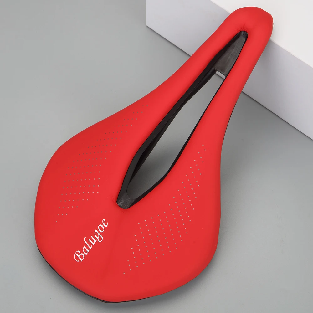 Bicycle Seat Saddle MTB Road Bike Saddles Mountain Bike Racing Saddle PU Breathable Soft Seat Cushion