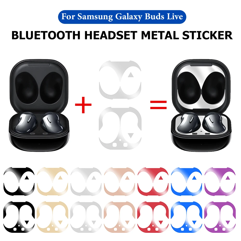

Металлические наклейки, защита от пыли для Samsung Galaxy Buds