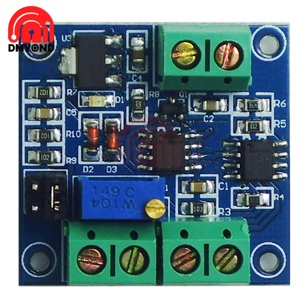 1 шт. модуль преобразователя Напряжения в PWM от 0%-100% до 0-10 В для PLC MCU цифрового