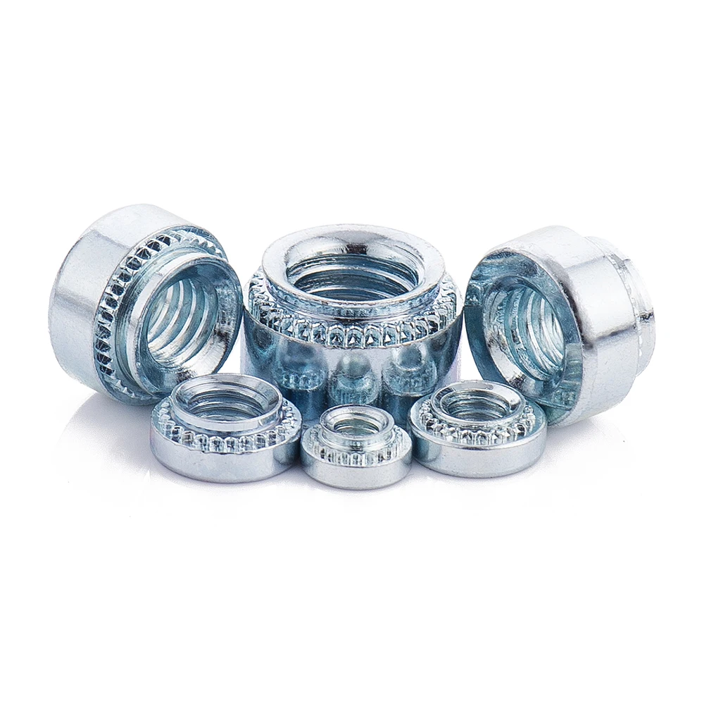 

5-30pcs Self Clinching Nut 304 Stainless Steel Galvanized Swage Nut M3 M4 M5 M6 M8 Plug Nut Machine Tool Fasteners