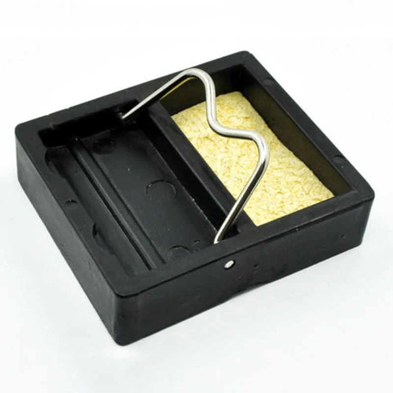 

Soldering Iron Holder Soldering Support Solder Sponge 4.6*3.9*1.2cm New