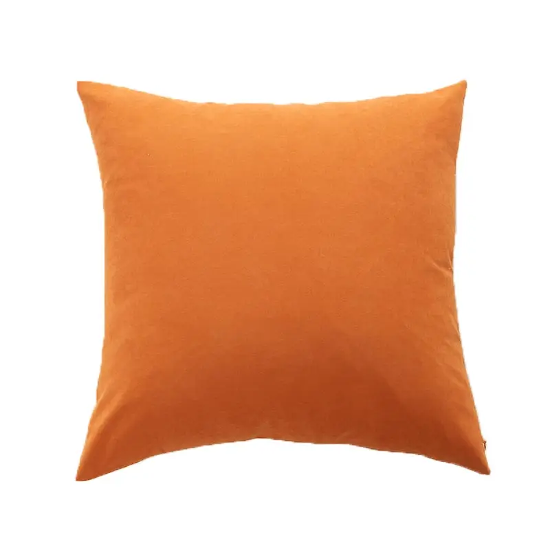 cushion cover1 Однотонная желтая оранжевая Подушка, наволочки 40*40 45*45 50*50 55*55 60*60 см, без внутренней подушки, Наволочки almofada для дивана X100 - Цвет: cushion cover1
