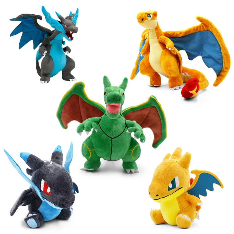 Кукла Takara Tomy Pokemon Mega Rayquaza Charizard XY Y Evolution мягкие плюшевые игрушки для